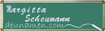 Margitta Scheumann Visitenkarte